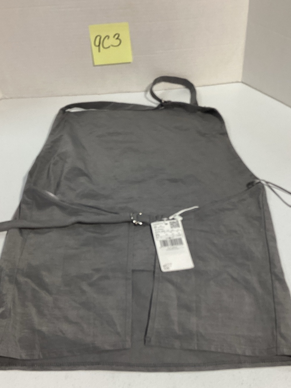 Mango Charcoal Gray Apron-Style Women's Top